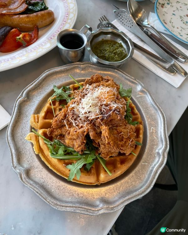 去旅行都不忘食早餐