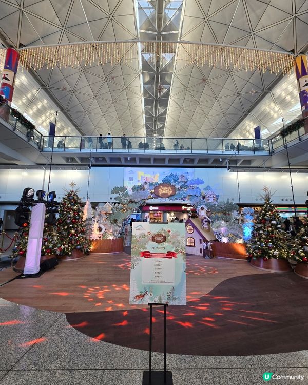 香港機場聖誕打卡📸 音樂會 🎵🎄✨