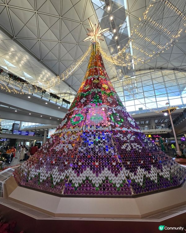 香港機場聖誕打卡📸 音樂會 🎵🎄✨