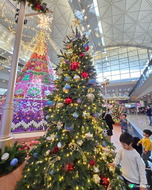 香港機場聖誕打卡📸 音樂會 🎵🎄✨