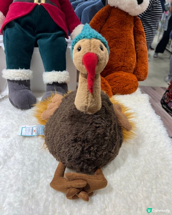 Jellycat 熱潮🧸 可愛毛公仔同你一齊過聖誕！🎉🎁🎄