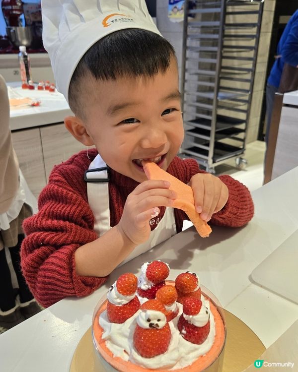 聖誕親子蛋糕班