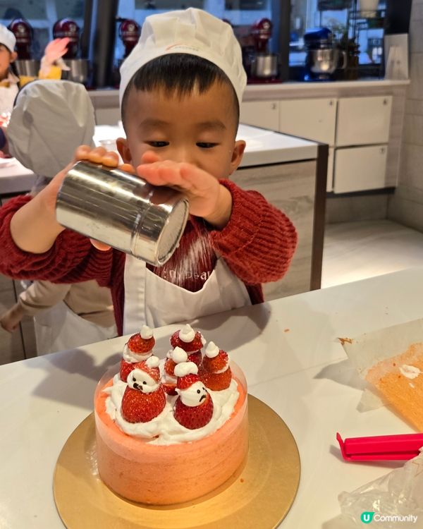 聖誕親子蛋糕班