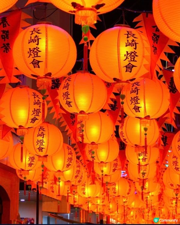 🏮長崎燈會🏮在日本體驗誠意滿滿的燈會🥰