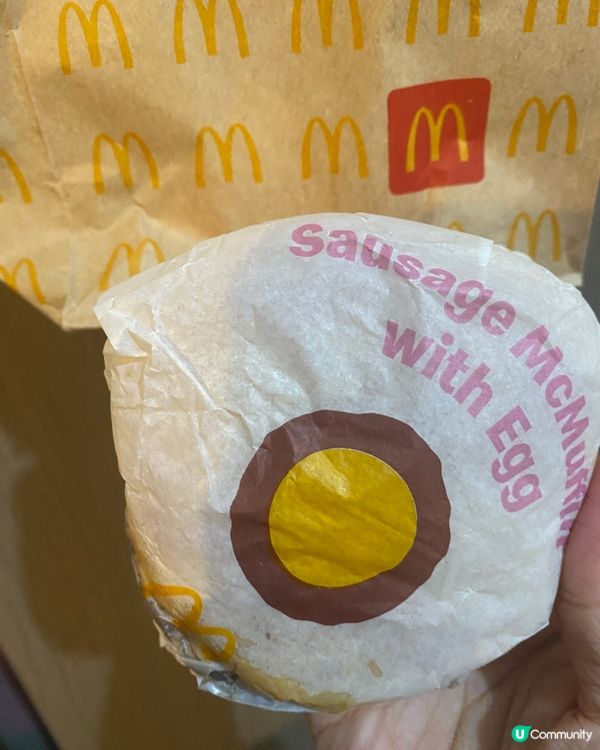 楓糖 McGriddle又有供應😋不過我都係鐘意食另一款多啲