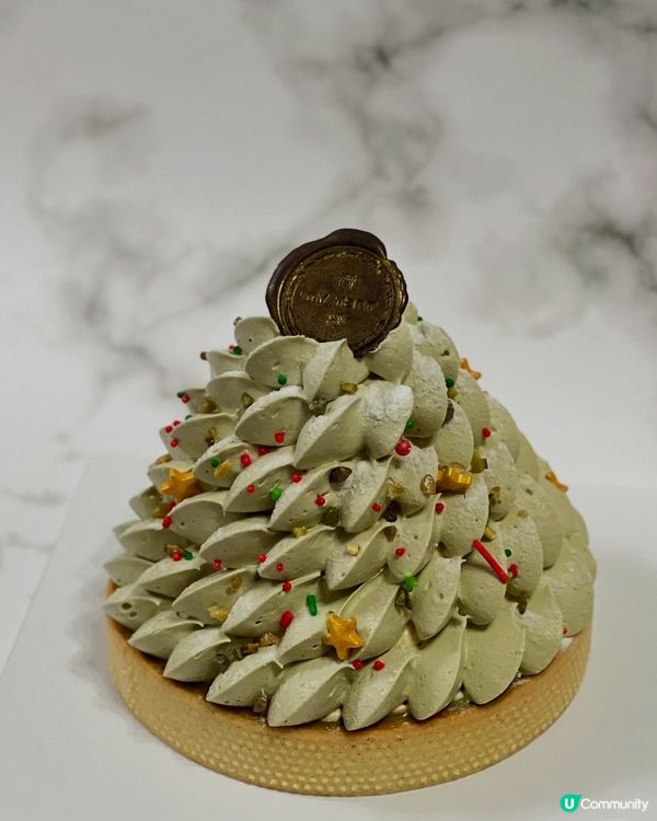 開心果聖誕樹撻🎄🥧✨