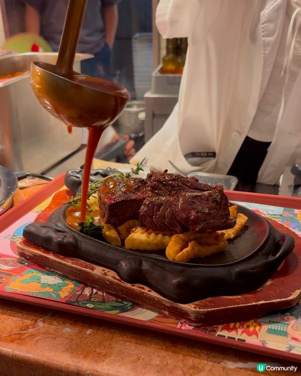 懷舊鐵板鋸扒🥩  珍姐餐廳必試😋