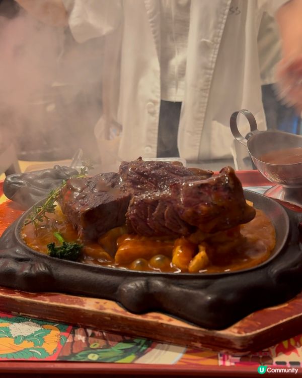 懷舊鐵板鋸扒🥩  珍姐餐廳必試😋