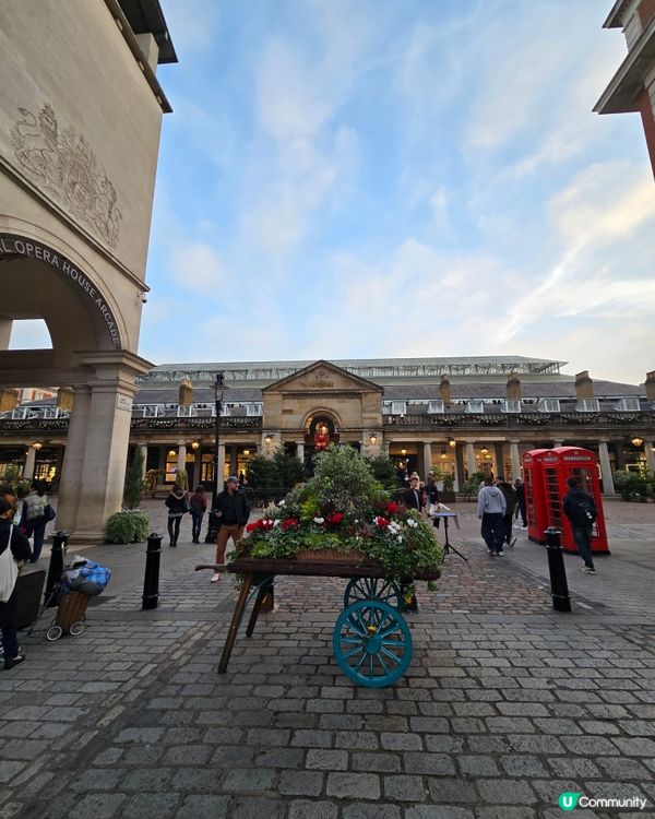Covent Garden 🎄聖誕市集，美到爆💥！