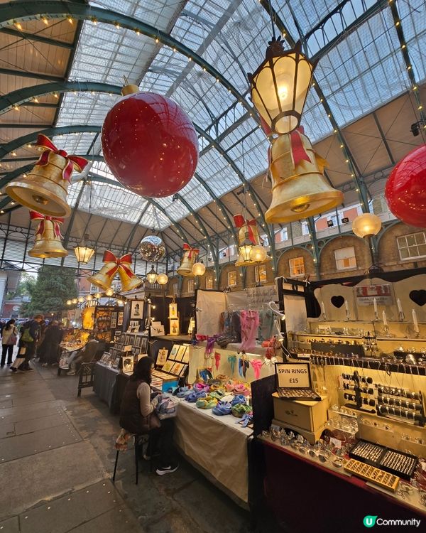 Covent Garden 🎄聖誕市集，美到爆💥！