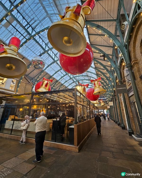 Covent Garden 🎄聖誕市集，美到爆💥！