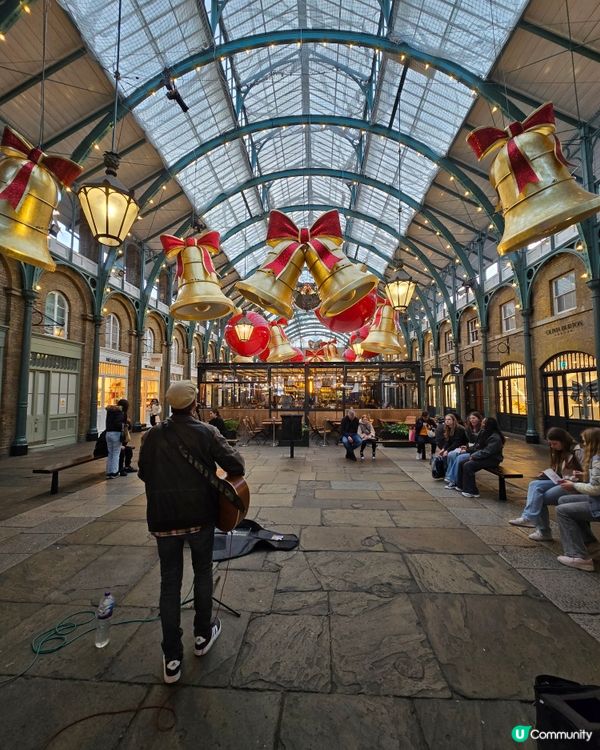 Covent Garden 🎄聖誕市集，美到爆💥！