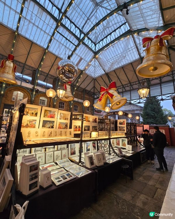 Covent Garden 🎄聖誕市集，美到爆💥！