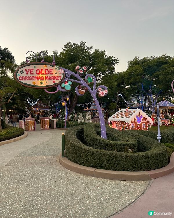 迪士尼薑餅人村💛🎅🏻