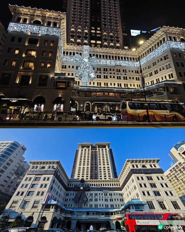 ✨半島酒店化身巨型CHANEL珍珠蝴蝶結包裝禮物盒，份外典雅