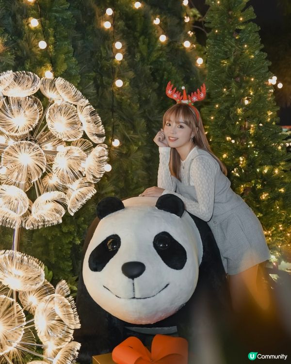 西九聖誕樹打卡🎄🐼