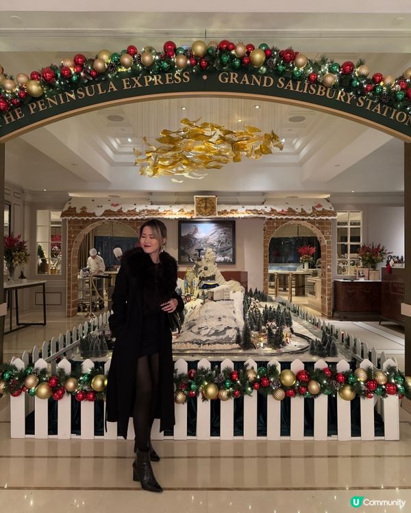 半島酒店打卡位