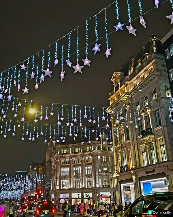 英國旅行必去！牛津街聖誕狂歡 🎉🛍️