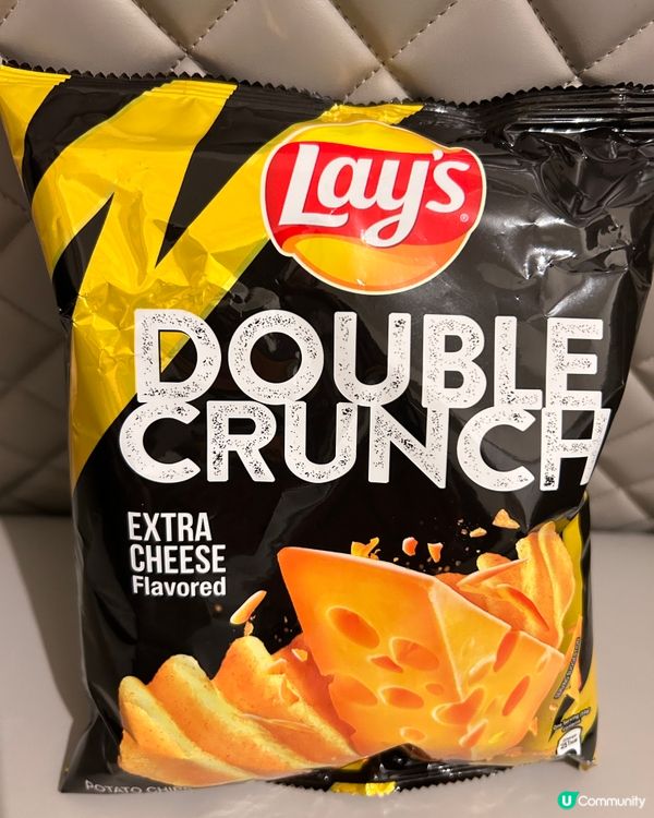 Lay’s double crunch 大波浪薯片