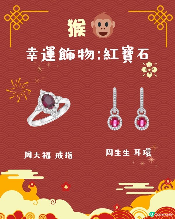 2025蛇年開運錦囊！十二生肖幸運飾物 附首飾/珠寶參考💍 