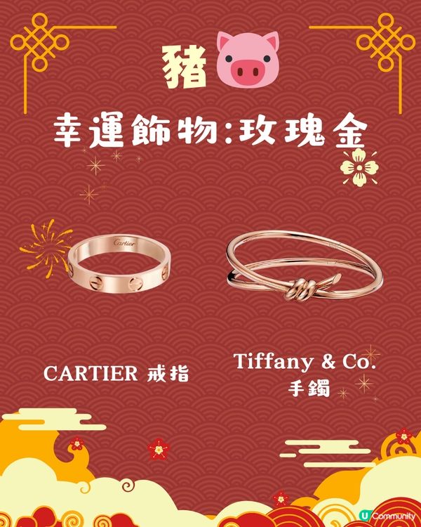 2025蛇年開運錦囊！十二生肖幸運飾物 附首飾/珠寶參考💍 