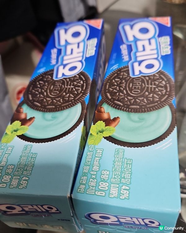 薄荷朱古力oreo
