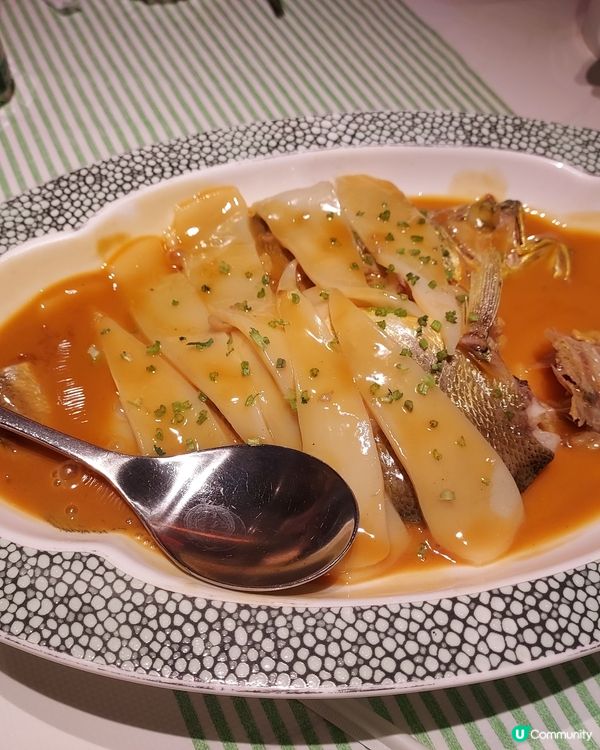 深圳美食，年糕黄魚