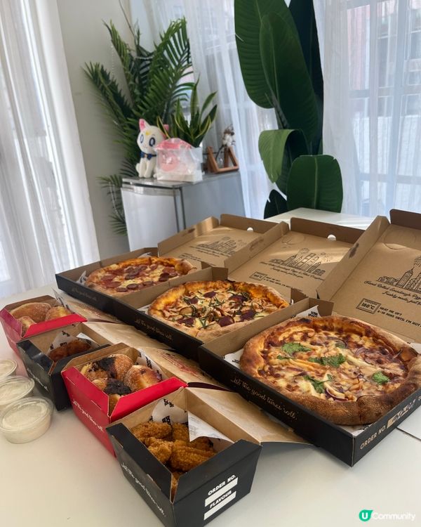 尖沙咀Pizza外賣🍕  抵食4-6人餐😋高質值得一試😍