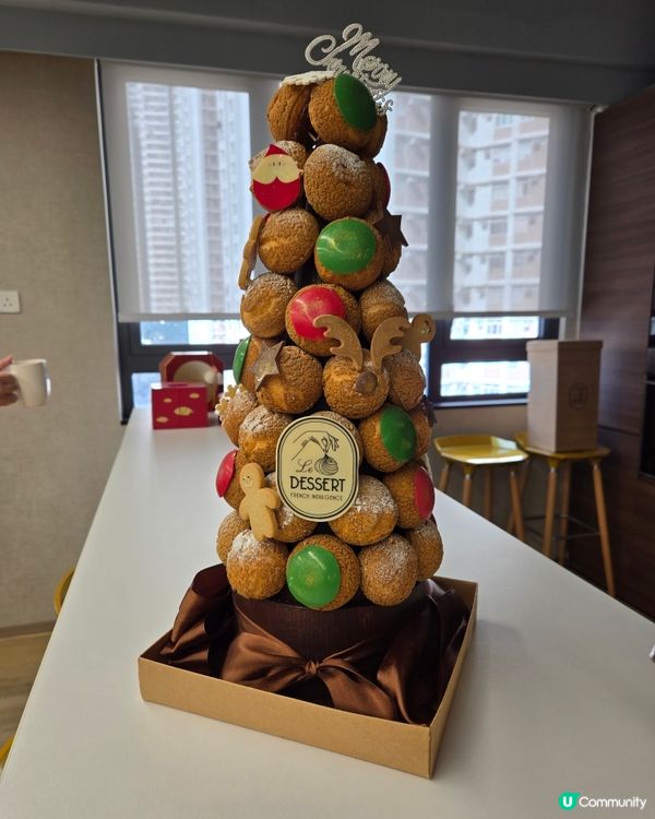 聖誕泡芙樹🎄😋