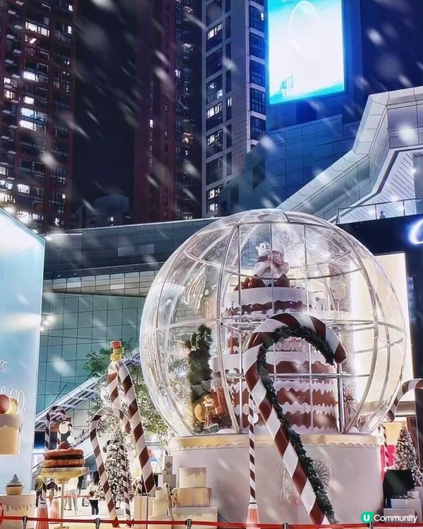 深圳*萬象前海*今次打造的冰雪世界超吸睛🤩打卡必去📸