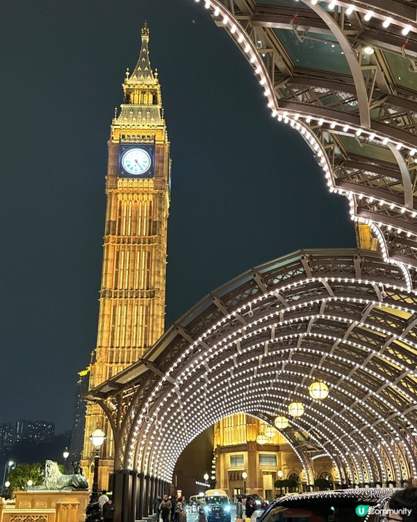 《充滿聖誕氣氛的澳門》