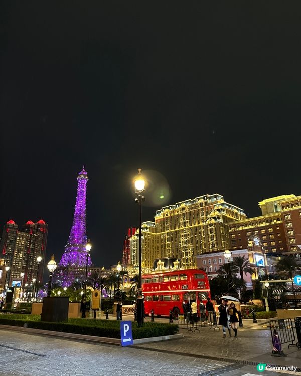 《充滿聖誕氣氛的澳門》