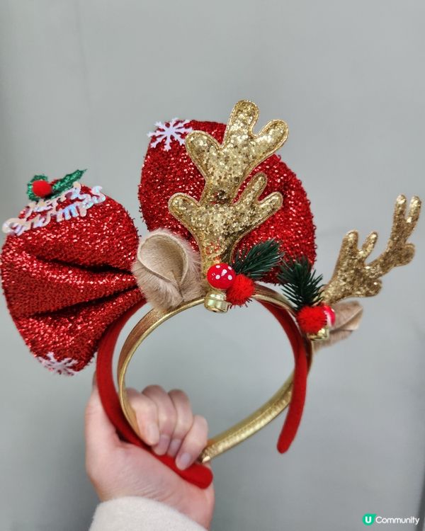 準備好靚靚頭飾過聖誕🎀