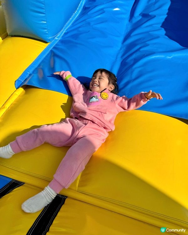 「一齊開心彈起」 #全球最大充氣彈跳派對🎉