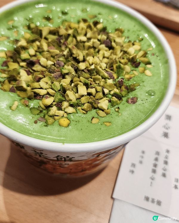 我鍾意食圖中開心果糖水，因為它的口感滑順，香濃的開心果味道令...