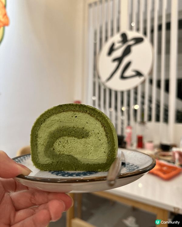 m試?三個日式卷蛋口味，分別係抹茶、芝麻同香芋芝士?? 全部...