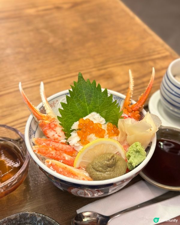 超抵食松葉蟹丼