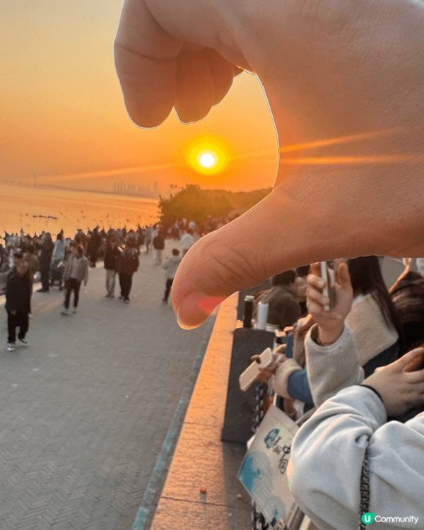 每一次日落都是太陽給予天空最後的溫柔⋯⋯