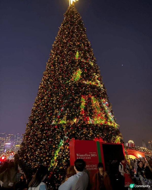 ｢香港繽紛冬日巡禮──聖誕小鎮｣📌藝術公園海濱西草坪