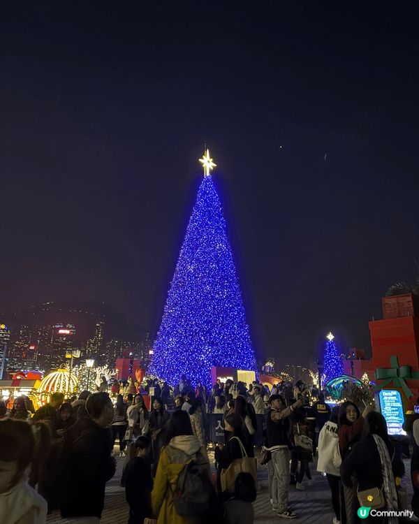 ｢香港繽紛冬日巡禮──聖誕小鎮｣📌藝術公園海濱西草坪