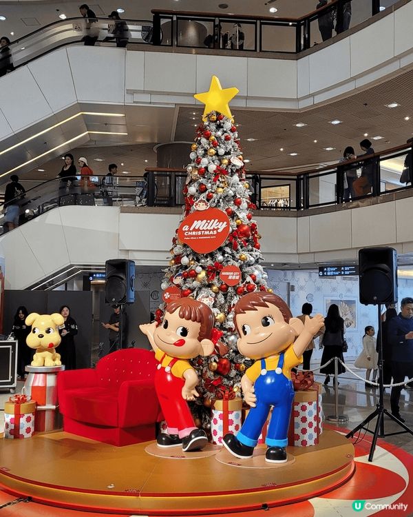 海港城牛奶妹聖誕🎄  打卡必去！