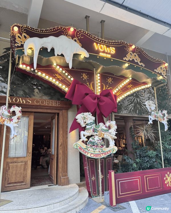 2024聖誕打卡好去處一定係深圳哩度既vows coffee...