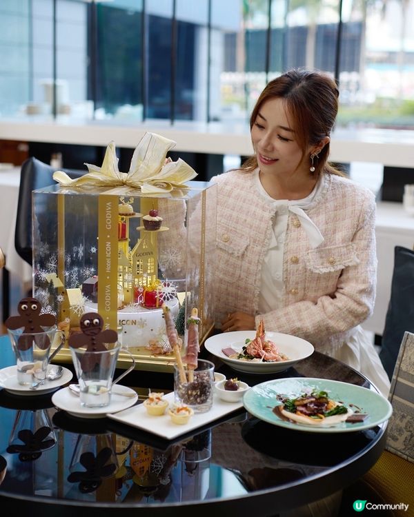 {聖誕afternoon tea} GODIVA下午茶