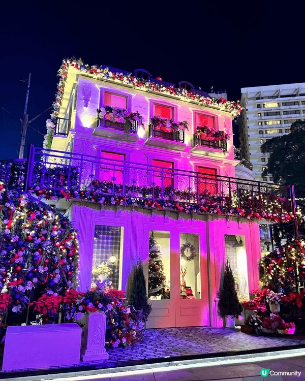 尖沙咀半島酒店，尖沙咀1881及 尖沙咀海港城聖誕燈飾佈置璀...