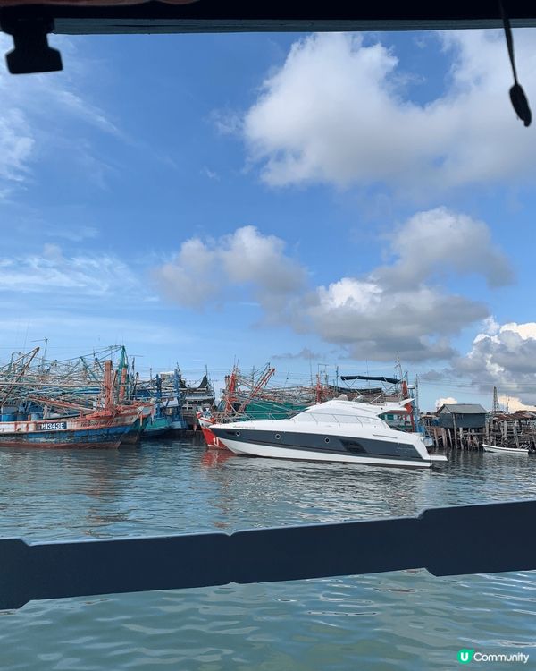 泰國沙美島，同老公第一次去，係曼谷落機call車去碼頭搭船上...