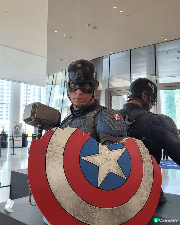 小梅沙依家舉行緊跨次元手辦展，入面有好多精美?手辦，有mar...