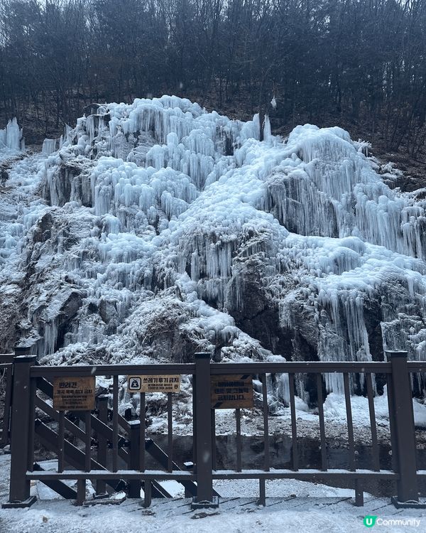 Do I冰谷不只可以玩雪，溪谷景色也是相當美麗。如果在冬日去...