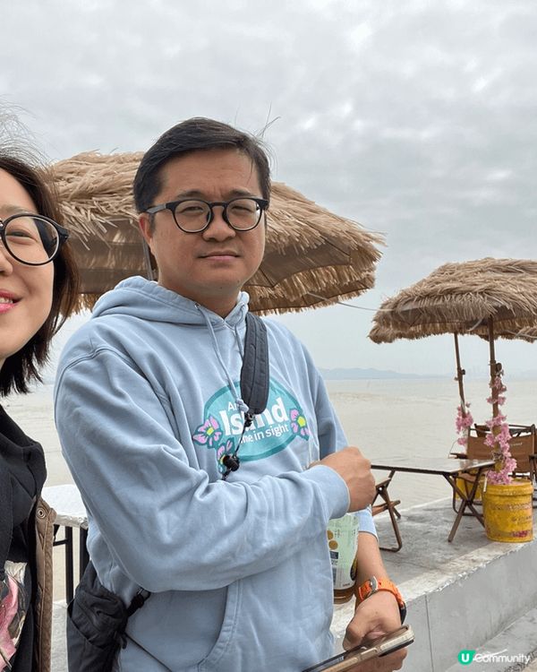 珠海崖口煲仔飯非常有名，價錢平宜，風景非常靚，好像去了外國一...