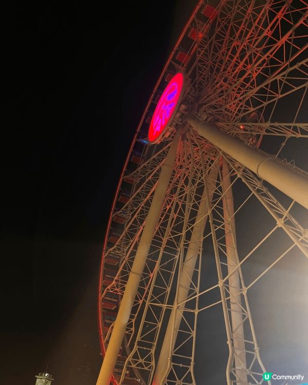 我和我的女朋友在還未一起時，女朋友當時就說一起去中環AIA玩...