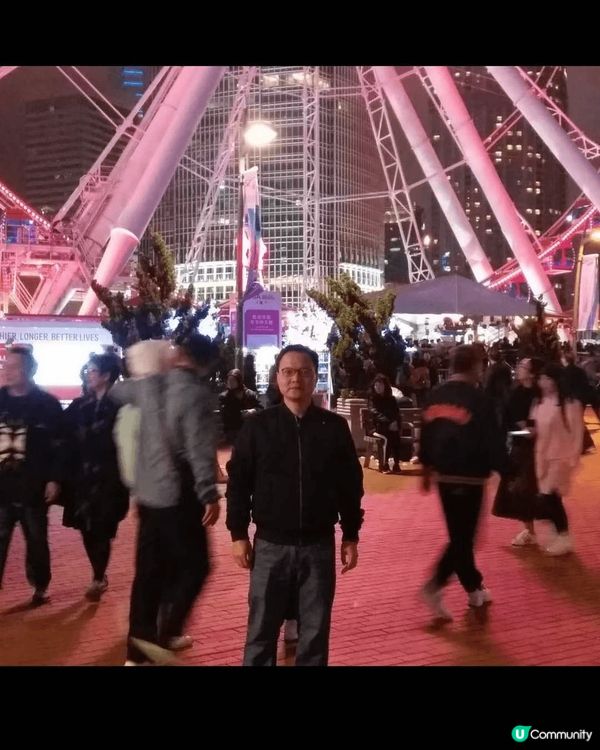 香港維多利亞港夜景，香港第一旅遊景點！美麗！